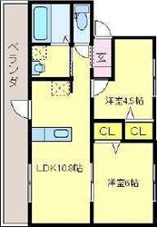 コォーリングマンション１の物件間取画像